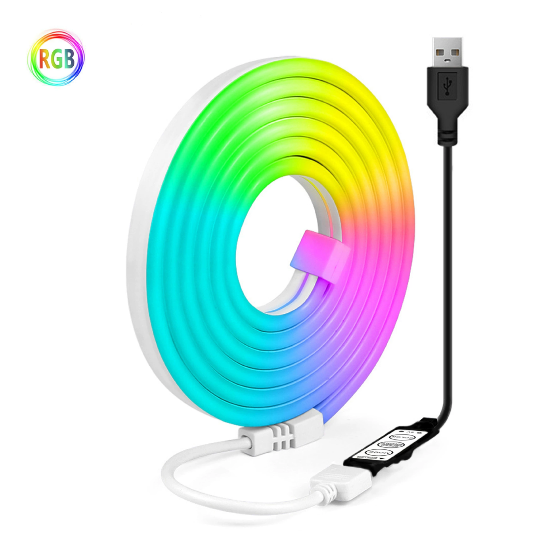 SyncGlow | Flexible Bande Lumineuse LED Intelligente RGB Étanche 3