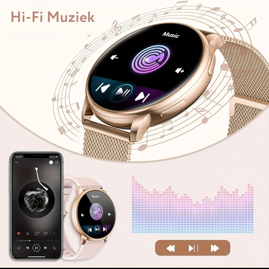 TechStyle Smartwatch - Design Tendance Fonctionnalité Max