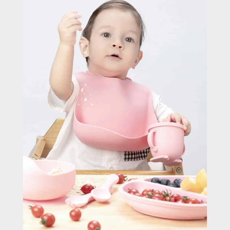 TinyBites - Set Repas Silicone Bébé
