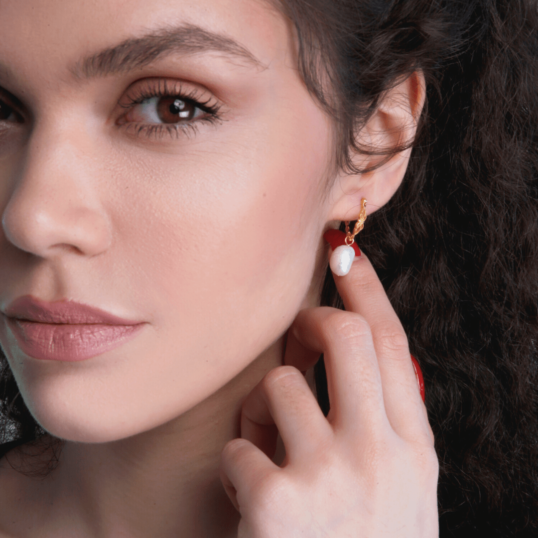Vivienne Earrings - Boucles d'Oreilles Perles Naturelles