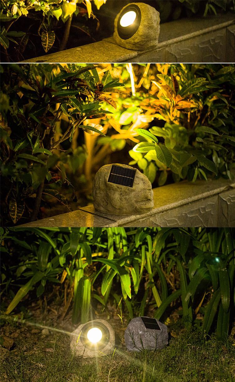 TerraStone | Énergétique Lampe Solaire Résistante pour Jardin 5