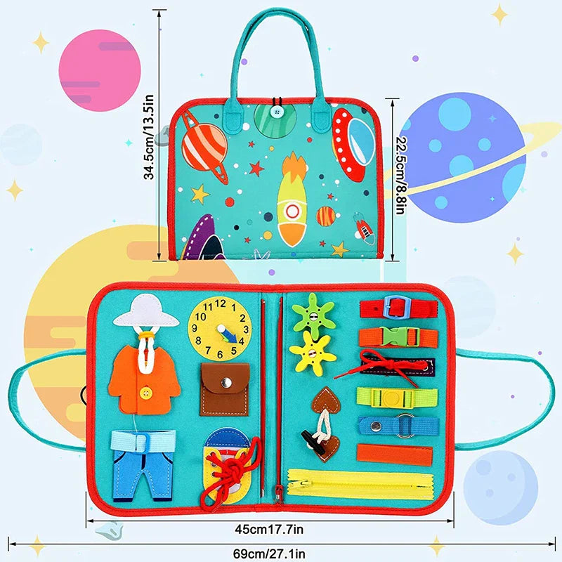 SensePlay - Livre Montessori Couleurs et Formes