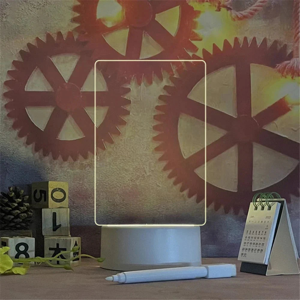GlowPad - Bloc-notes lumineux magique et créatif
