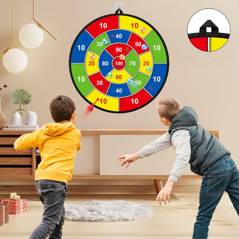 PlayTarget - Cible Fléchettes Enfants