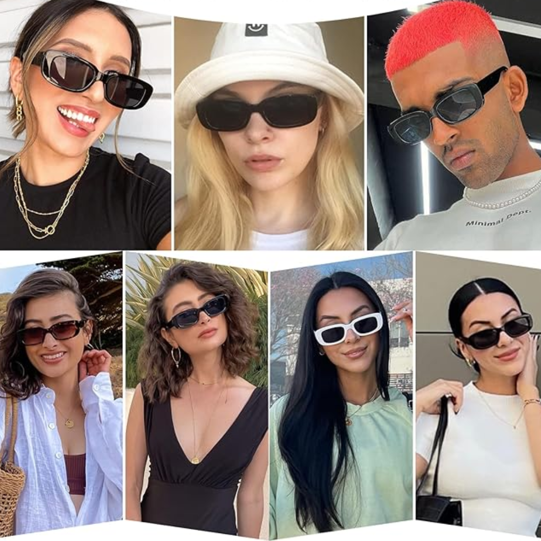 AriaLens – Lunettes de Soleil Rétro Y2K Tendance