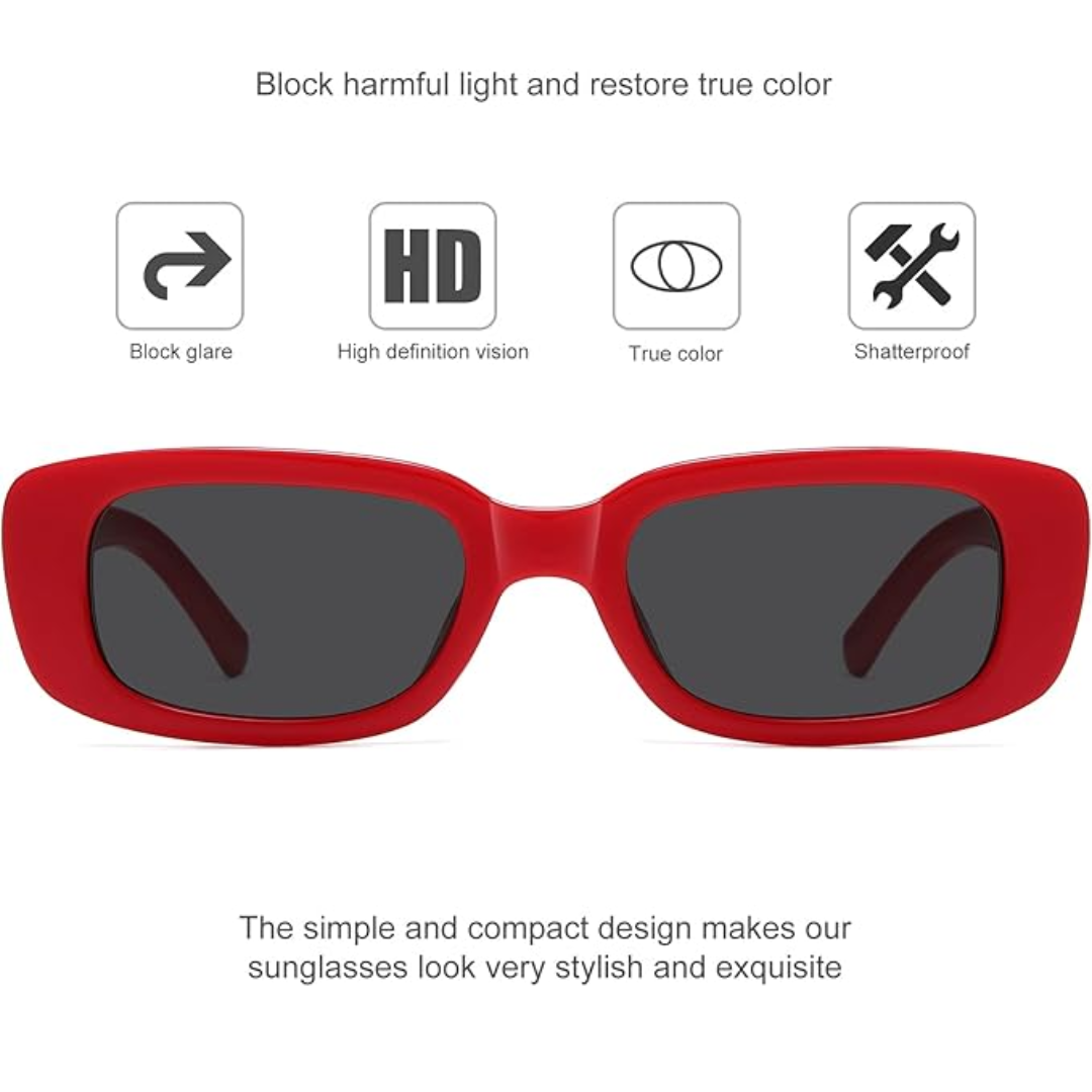 AriaLens – Lunettes de Soleil Rétro Y2K Tendance