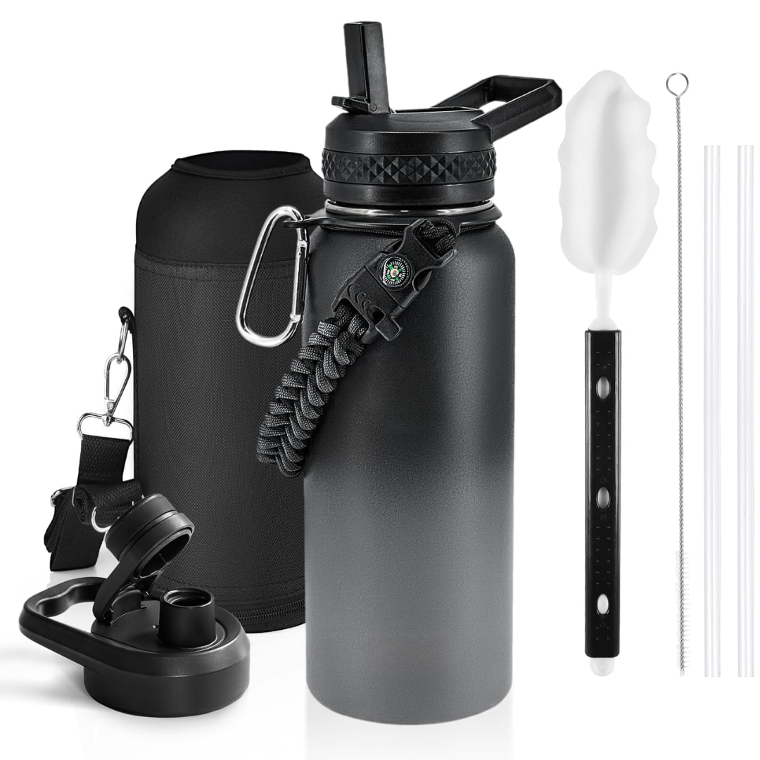 HydraPure – Gourde Durable Poignée Paracord