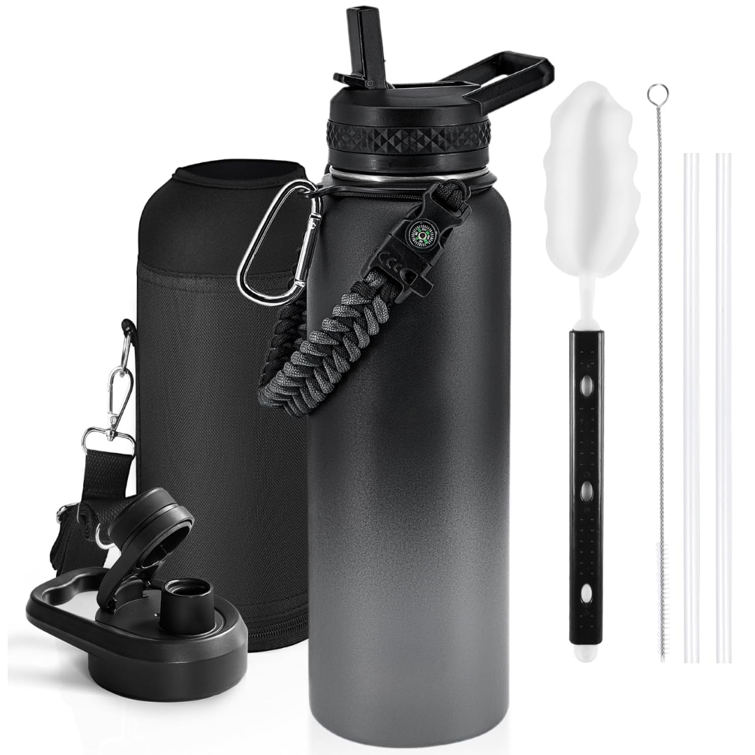 HydraPure – Gourde Durable Poignée Paracord