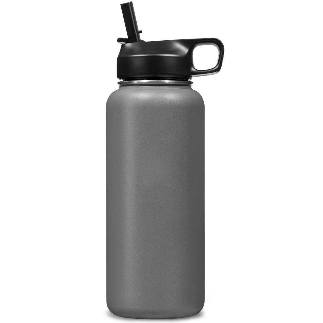 HydroElite – Gourde Inox avec Paille pour Boissons