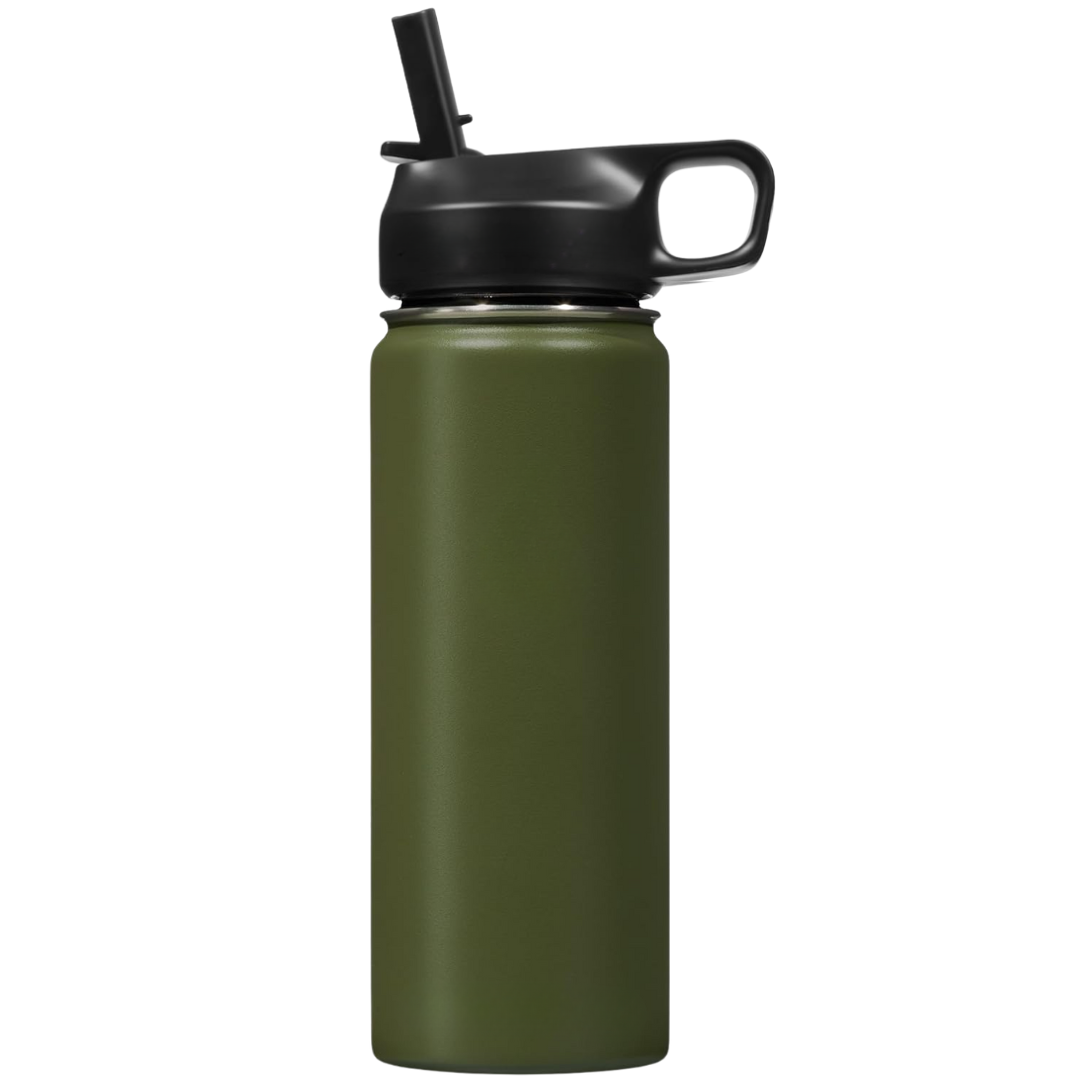 HydroElite – Gourde Inox avec Paille pour Boissons