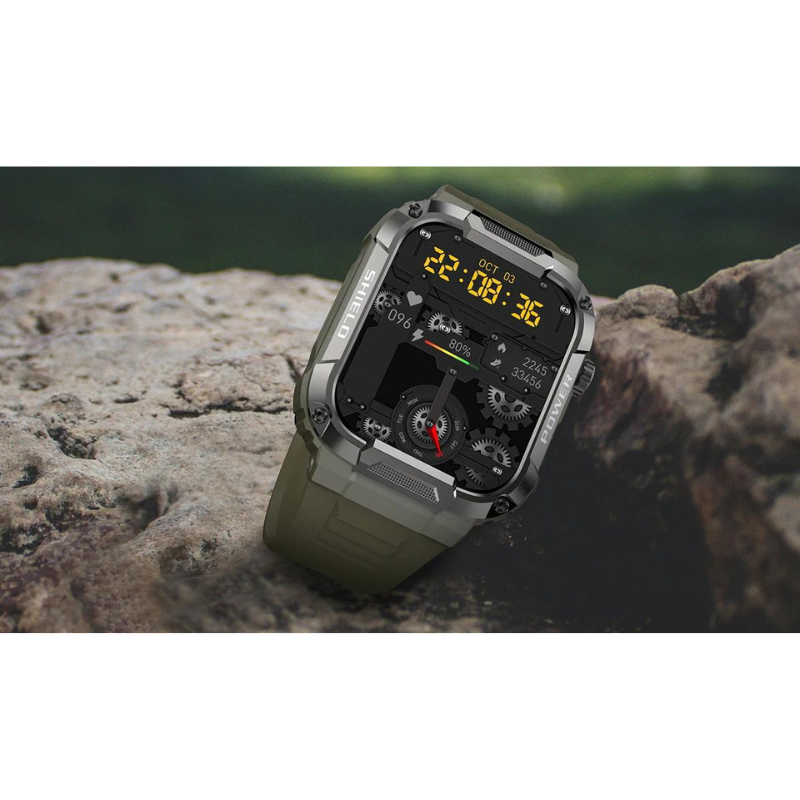 ForceGuard Watch - Smartwatch Militaire Durable IP68