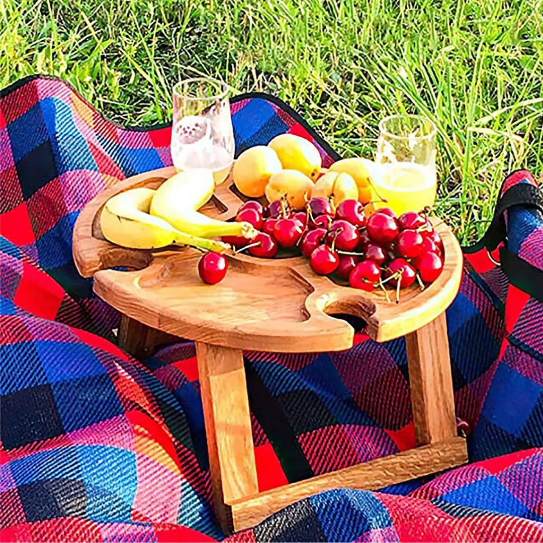 CheeseBoard Delights – Planche Pique-Nique en Bois