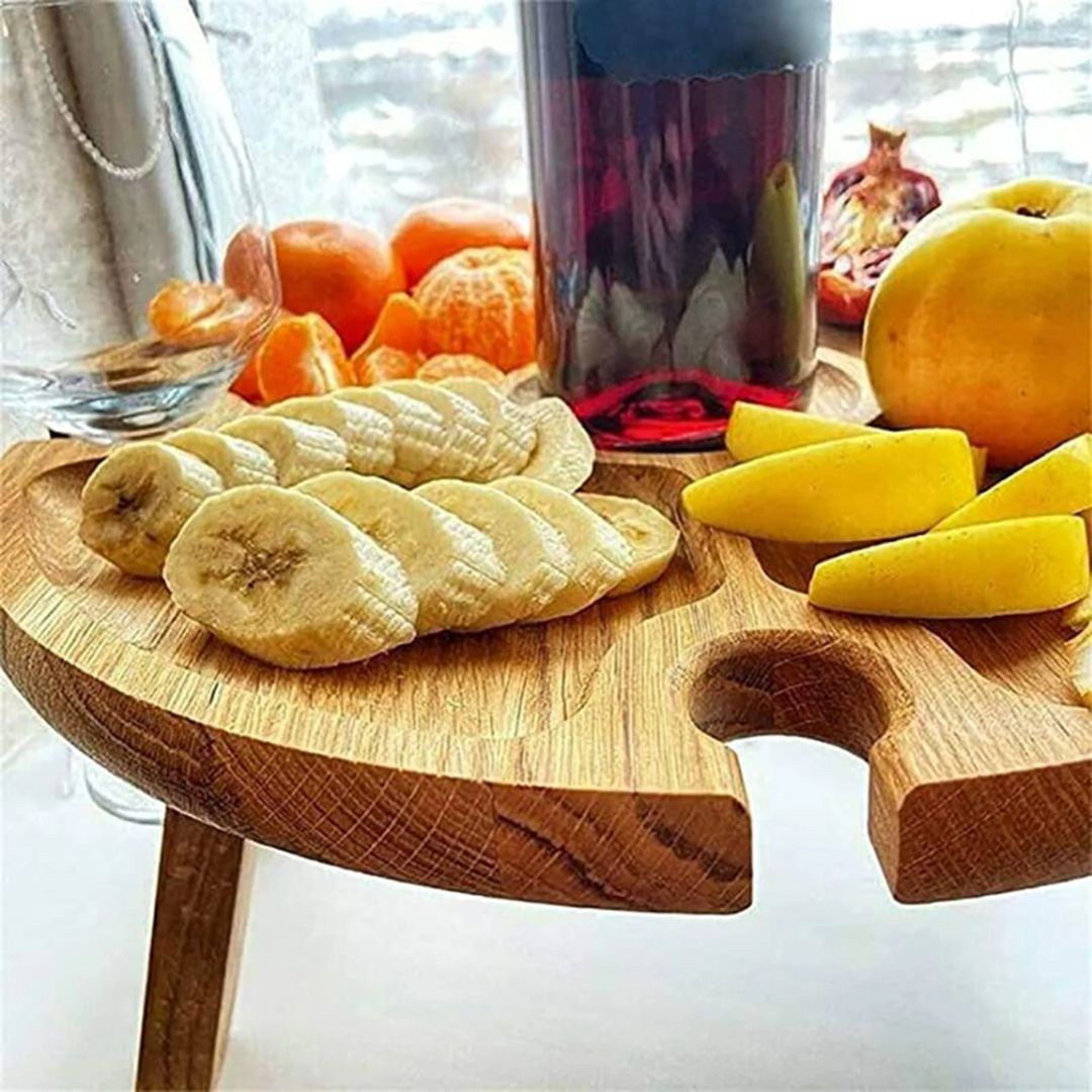 CheeseBoard Delights – Planche Pique-Nique en Bois