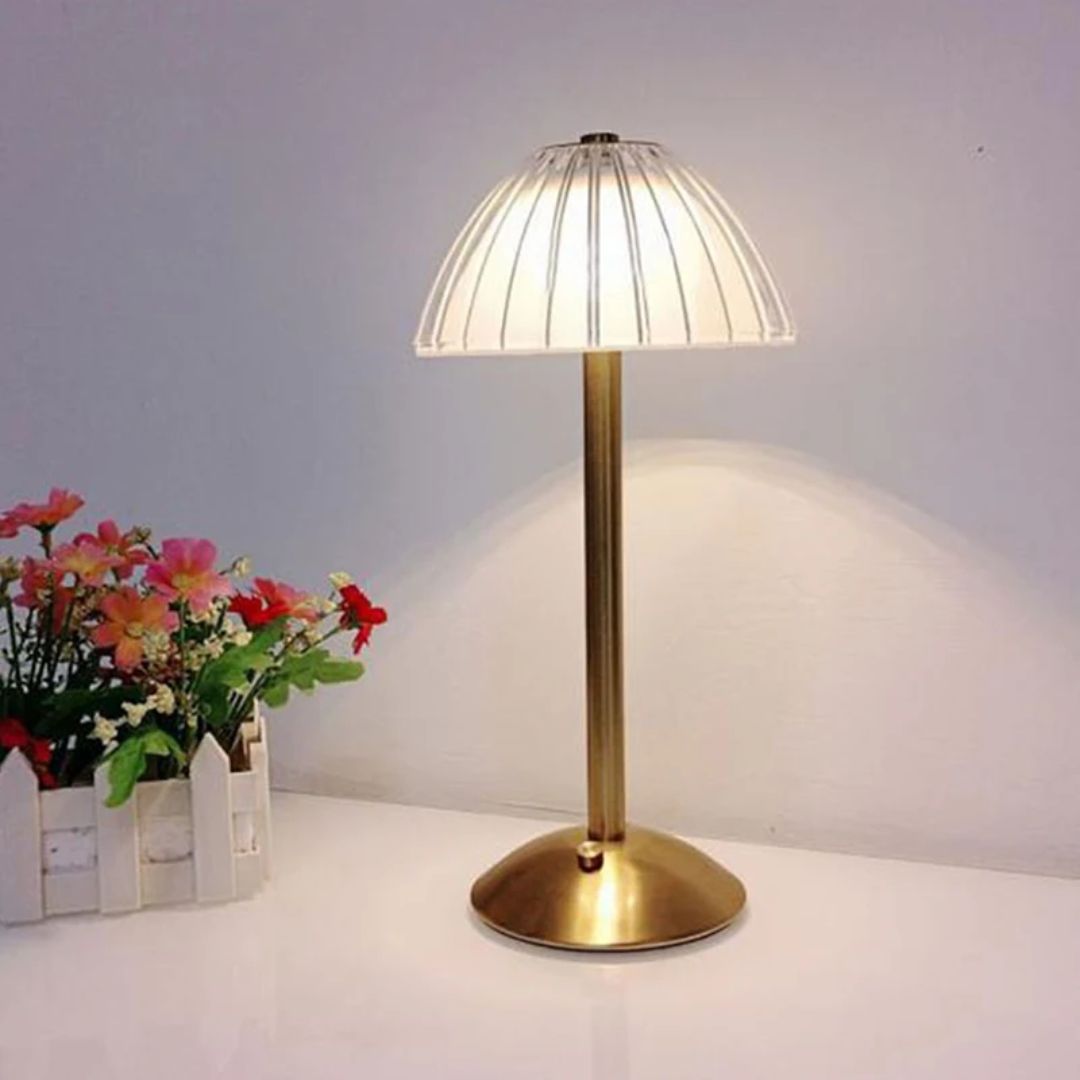 Karina GlowDesk – Lampe Bureau Rétro Rechargeable
