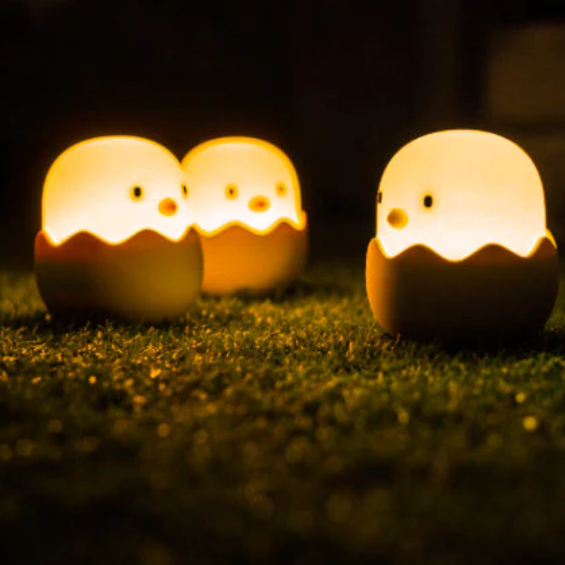CozyChick Nightlight – Adorable Lampe Enfant Chambre