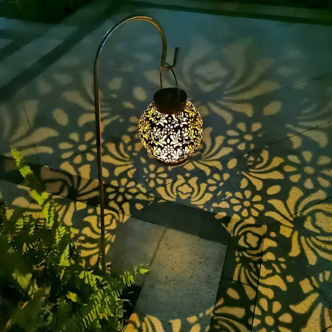 RadiantGlow - Lampe de jardin LED waterproof solaire