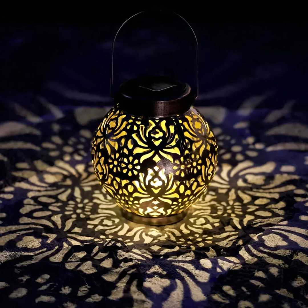RadiantGlow - Lampe de jardin LED waterproof solaire