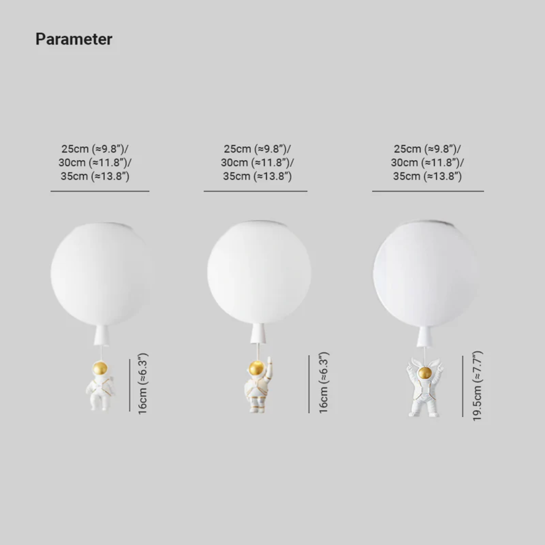 CosmoGlow - Plafonnier LED Ludique Chambre Enfants