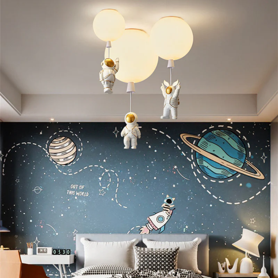 CosmoGlow - Plafonnier LED Ludique Chambre Enfants