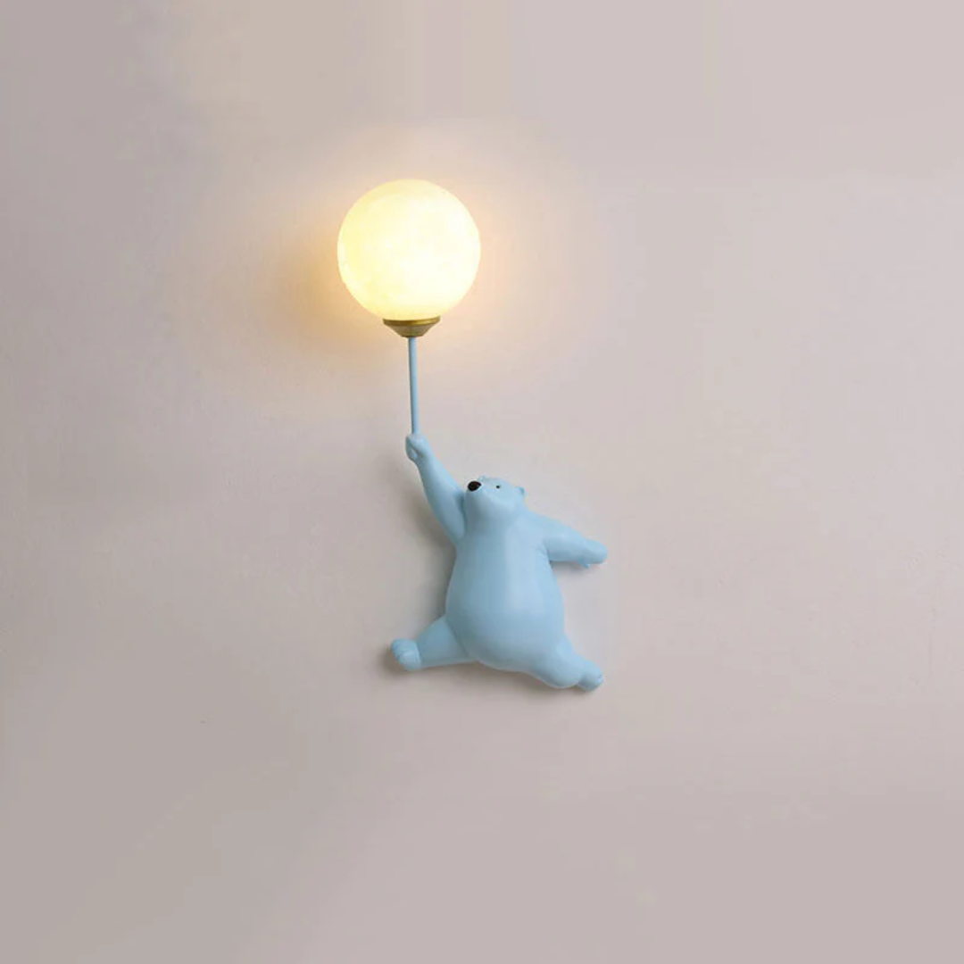 TeddyGlow - Applique Murale LED Stylée pour Mur
