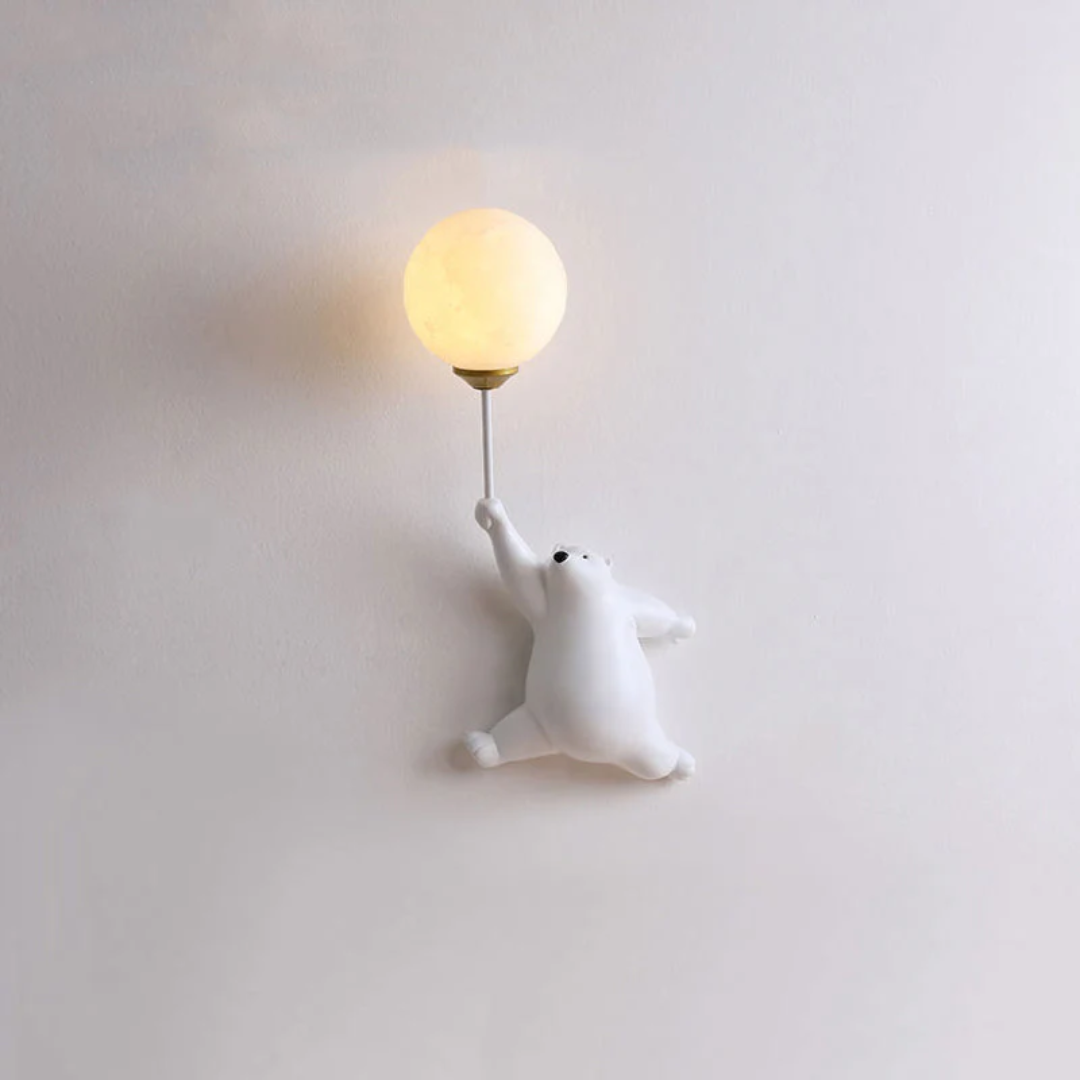TeddyGlow - Applique Murale LED Stylée pour Mur