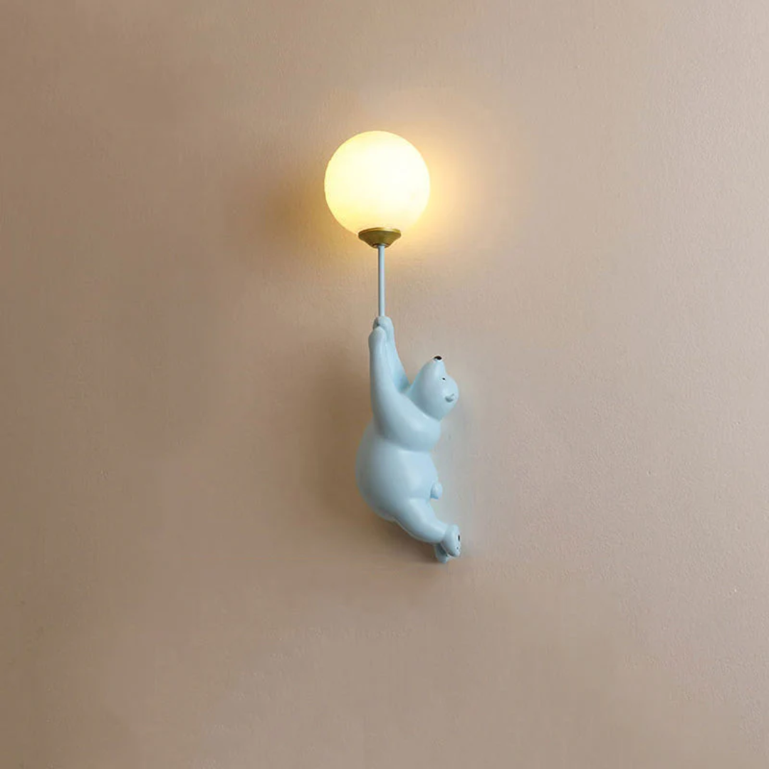 TeddyGlow - Applique Murale LED Stylée pour Mur