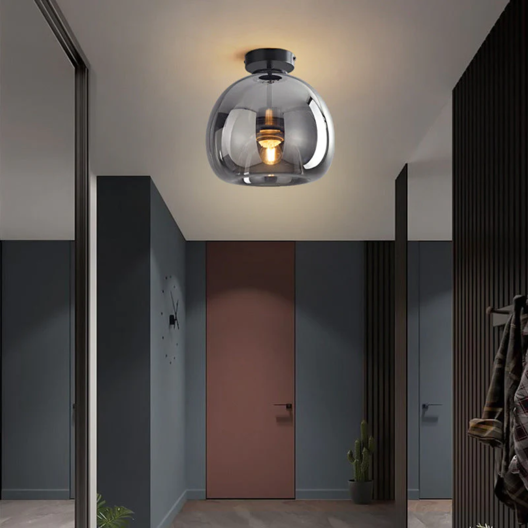 AureliaGlow - Plafonnier LED rond au design moderne