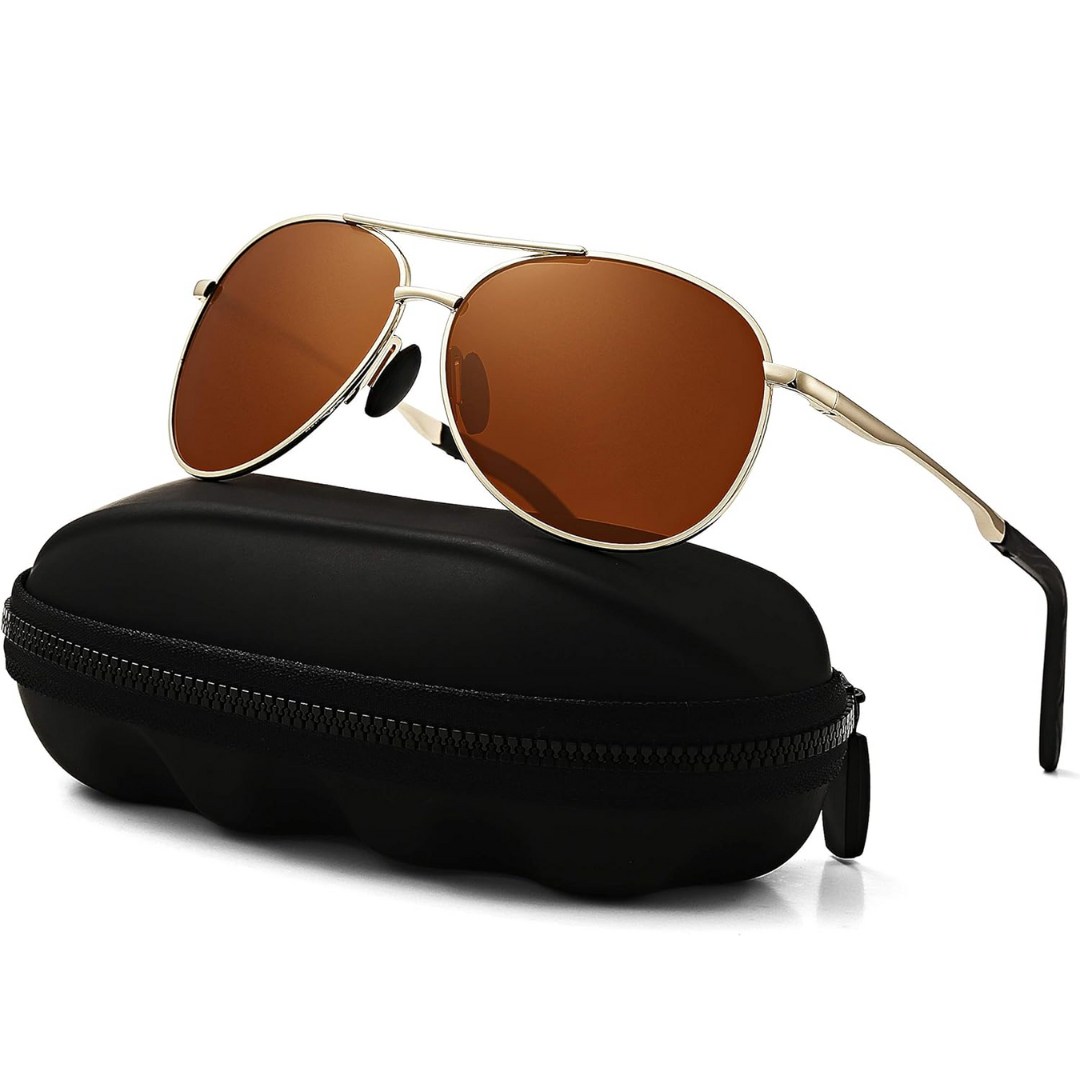 Joey – Lunettes Aviateur Polarisées Luxe
