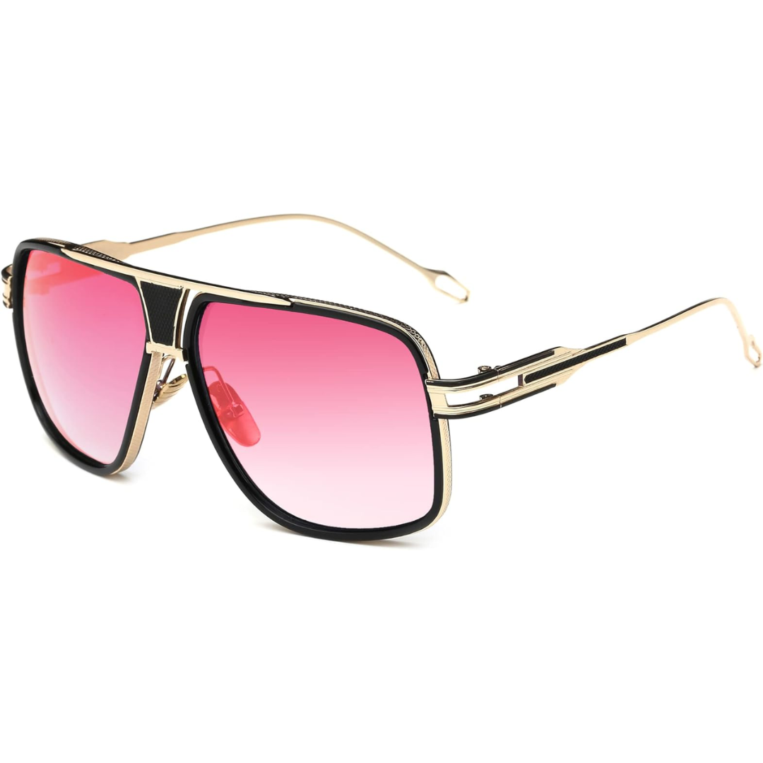 AviatorGlare - Lunettes de Soleil Aviateur Homme