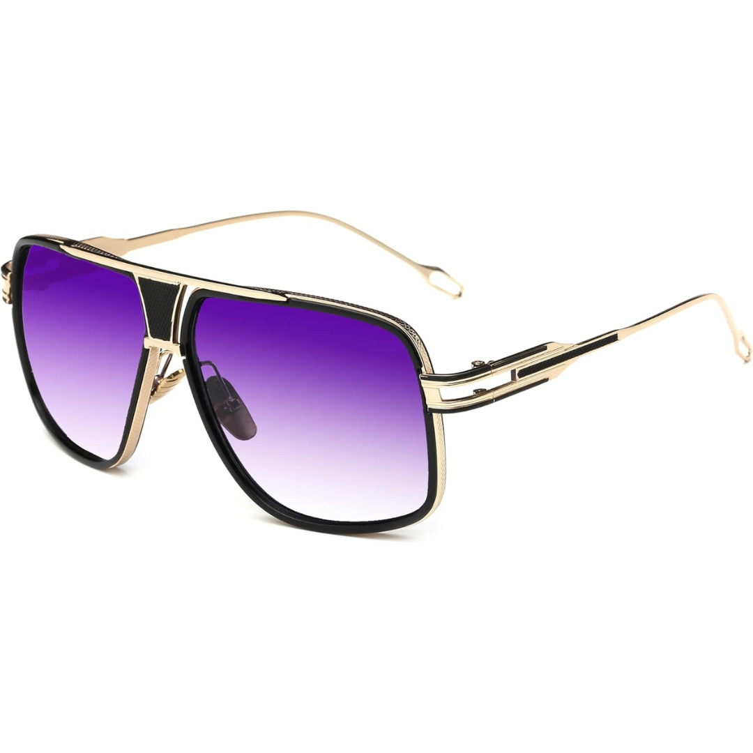 AviatorGlare - Lunettes de Soleil Aviateur Homme