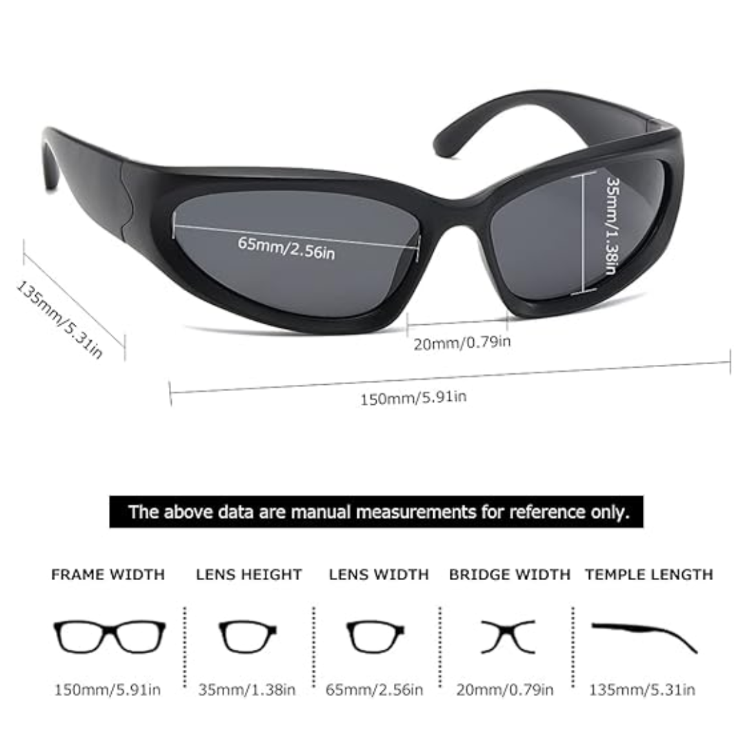 SwiftWrap - Lunettes de Soleil Sport Polarisées