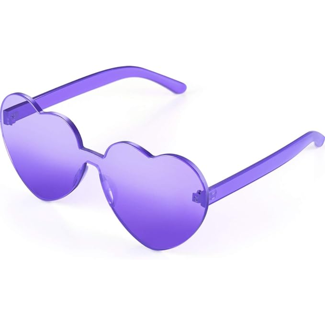 HeartGlare - Lunettes Transparentes Sans Monture