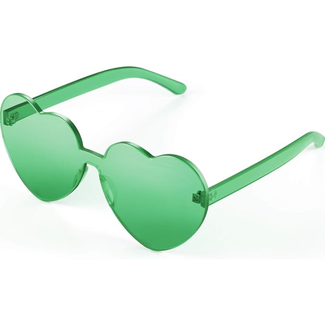 HeartGlare - Lunettes Transparentes Sans Monture