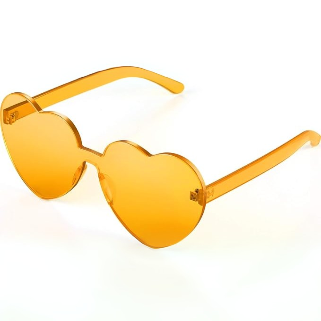 HeartGlare - Lunettes Transparentes Sans Monture