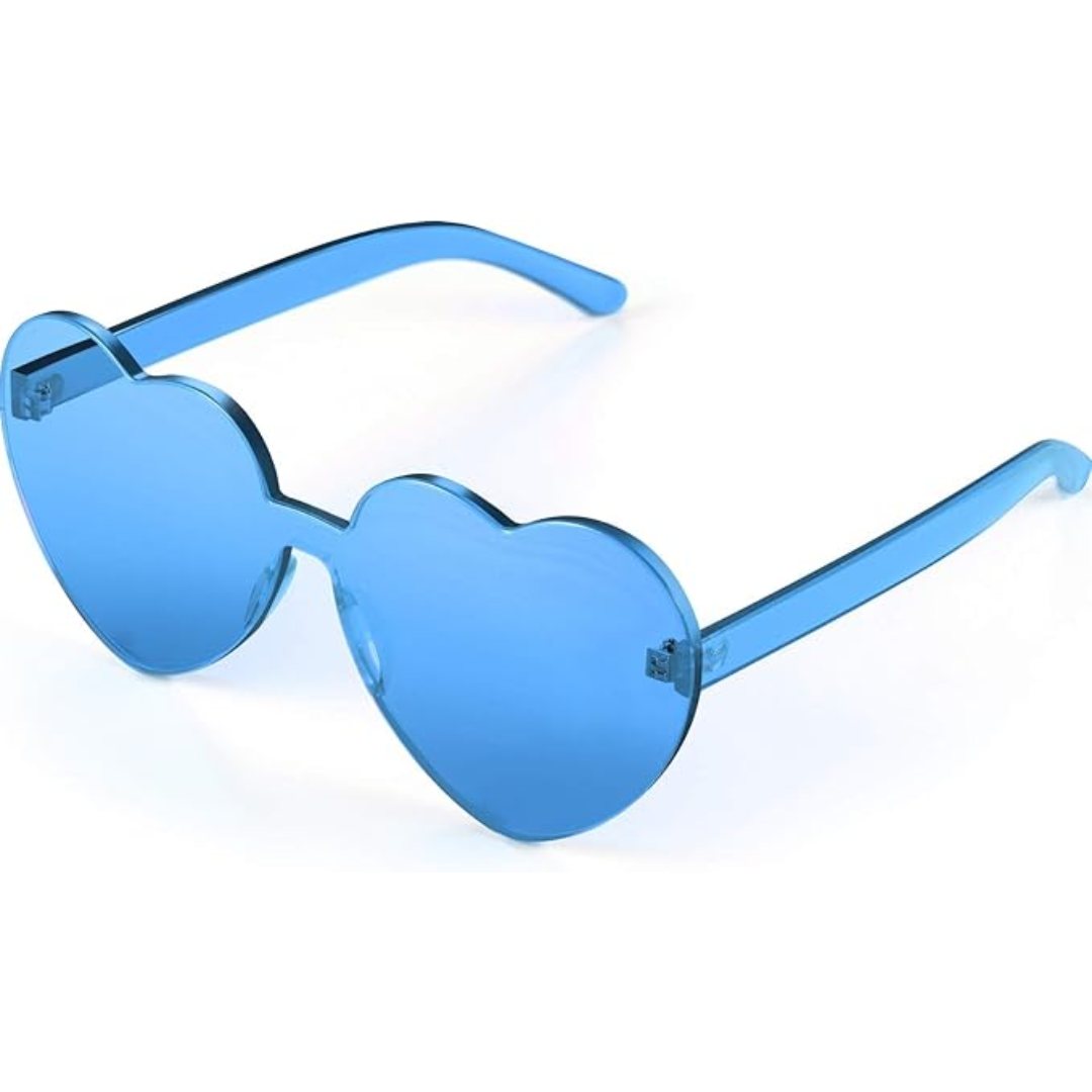 HeartGlare - Lunettes Transparentes Sans Monture