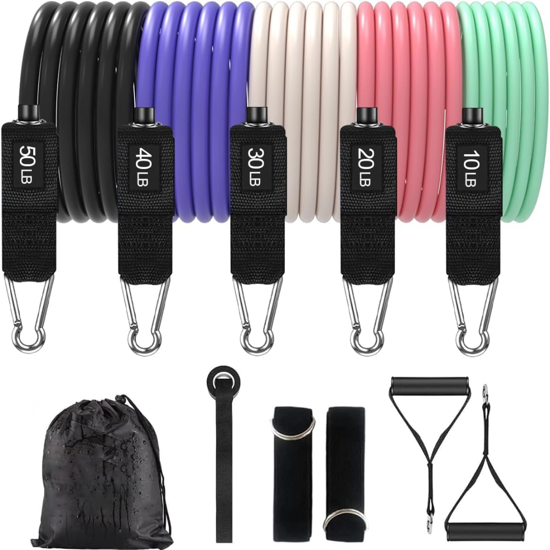 PowerGrip - Bandes de Résistance Poignées Durables
