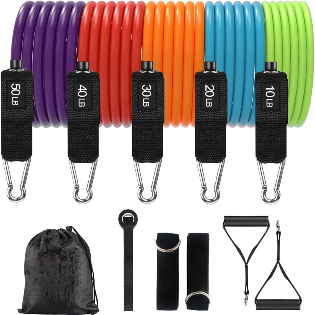 PowerGrip - Bandes de Résistance Poignées Durables