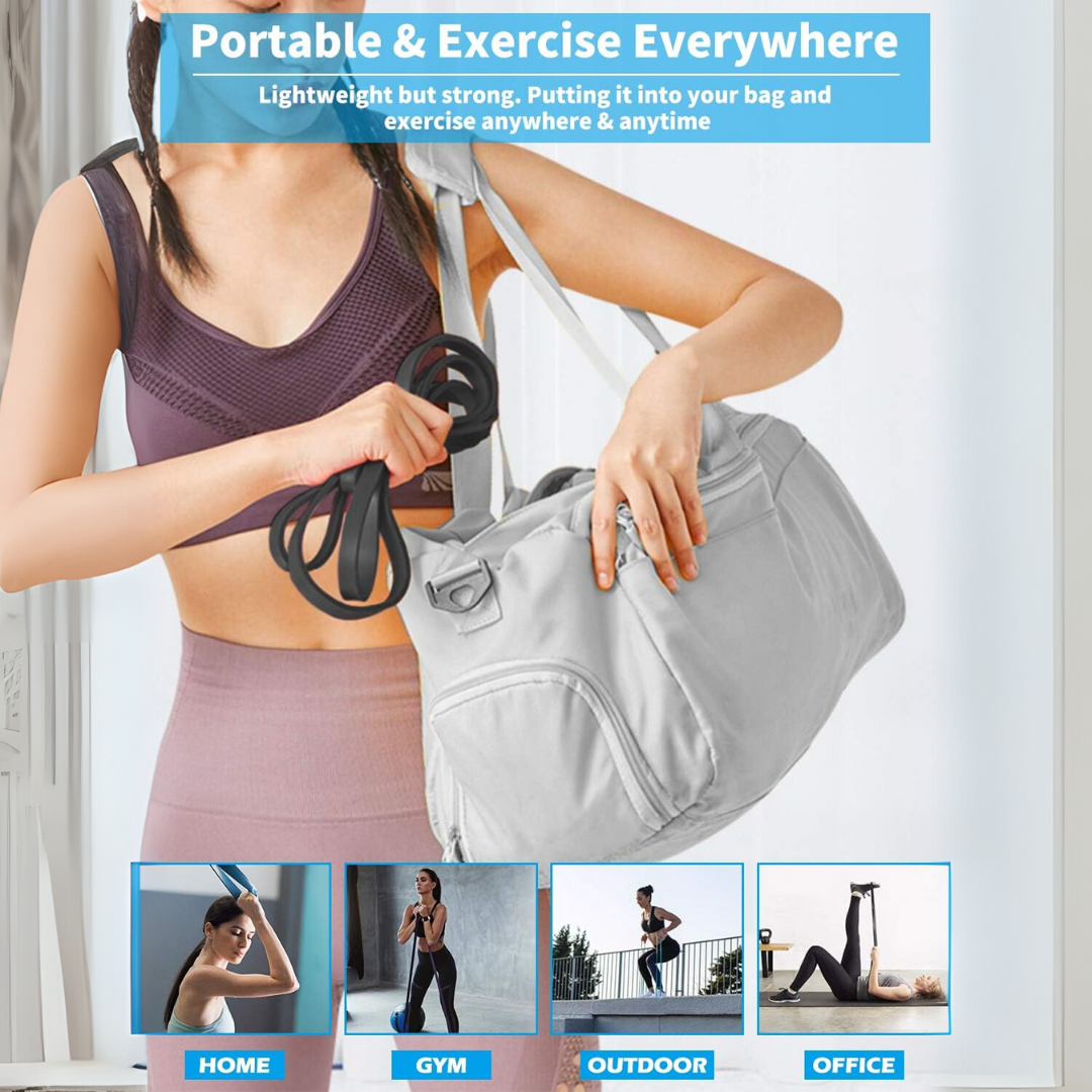 ResistFlex - Set Bandes de Résistance pour Entraînement