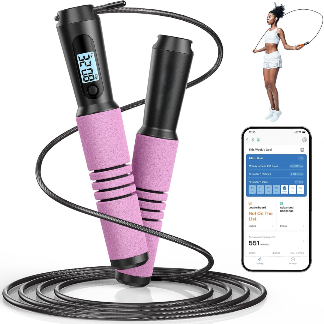 JumpFit - Corde à sauter connectée sans nœud