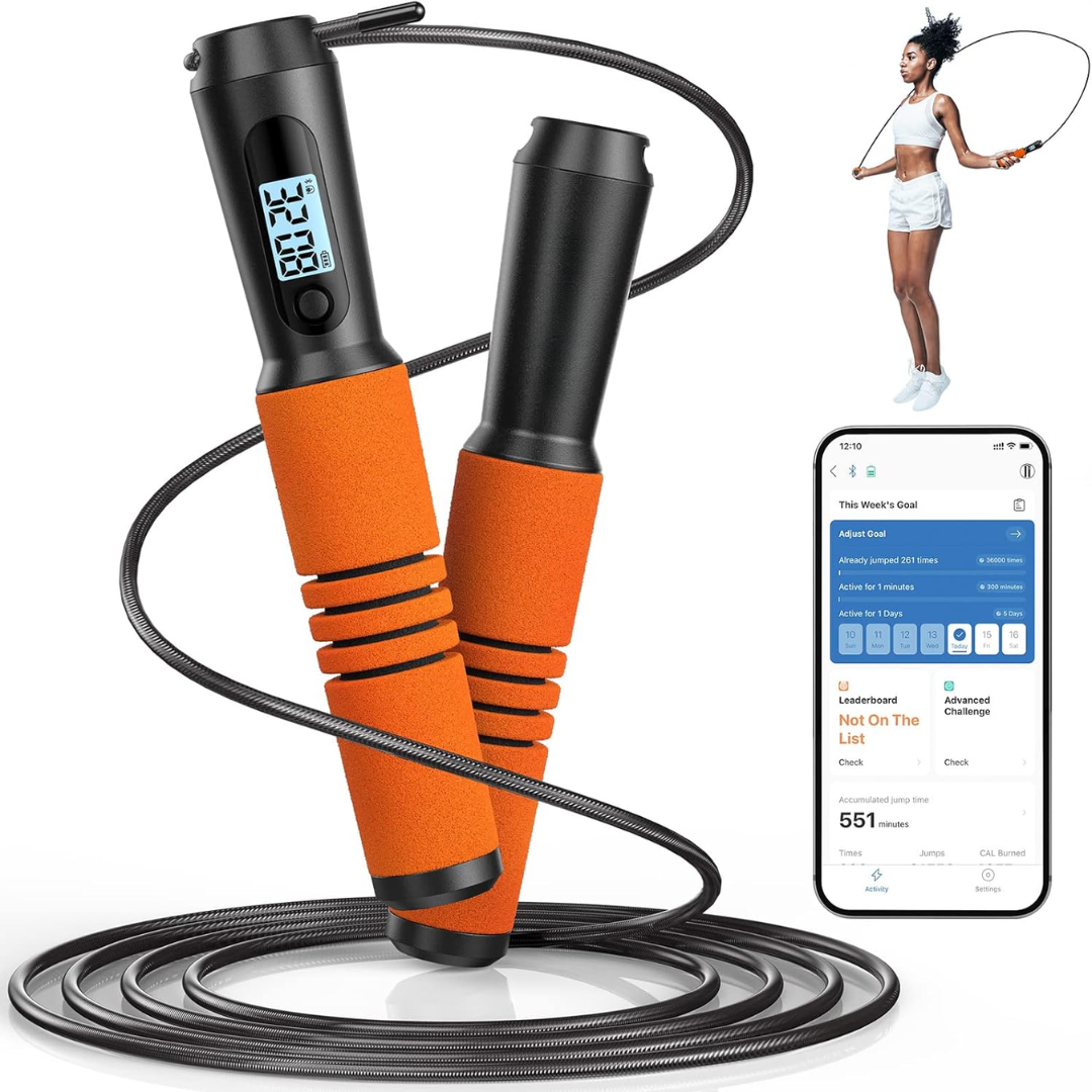 JumpFit - Corde à sauter connectée sans nœud