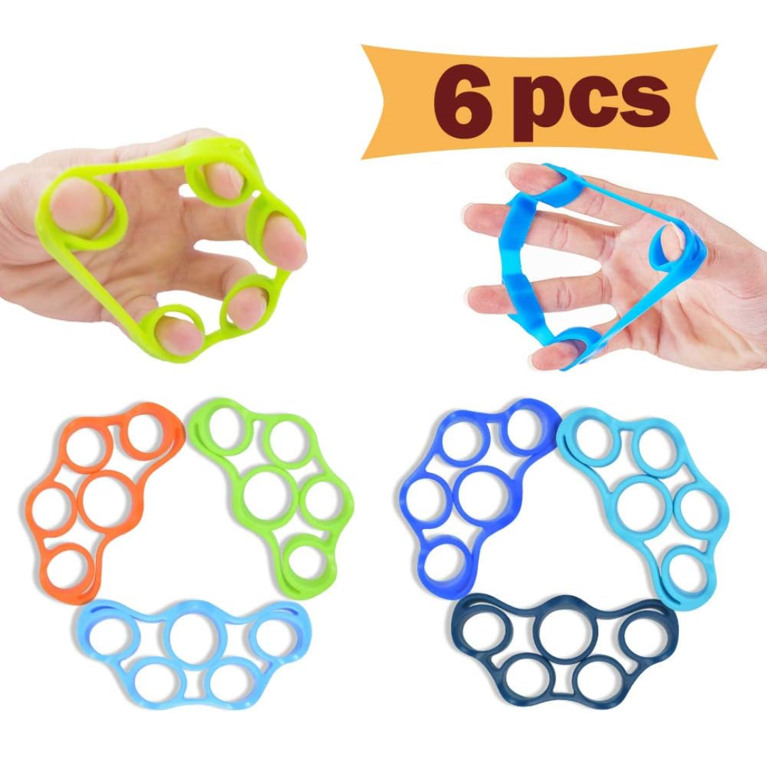 PowerGrip Set – Renforce-Mains Musculation (6 Pièces)