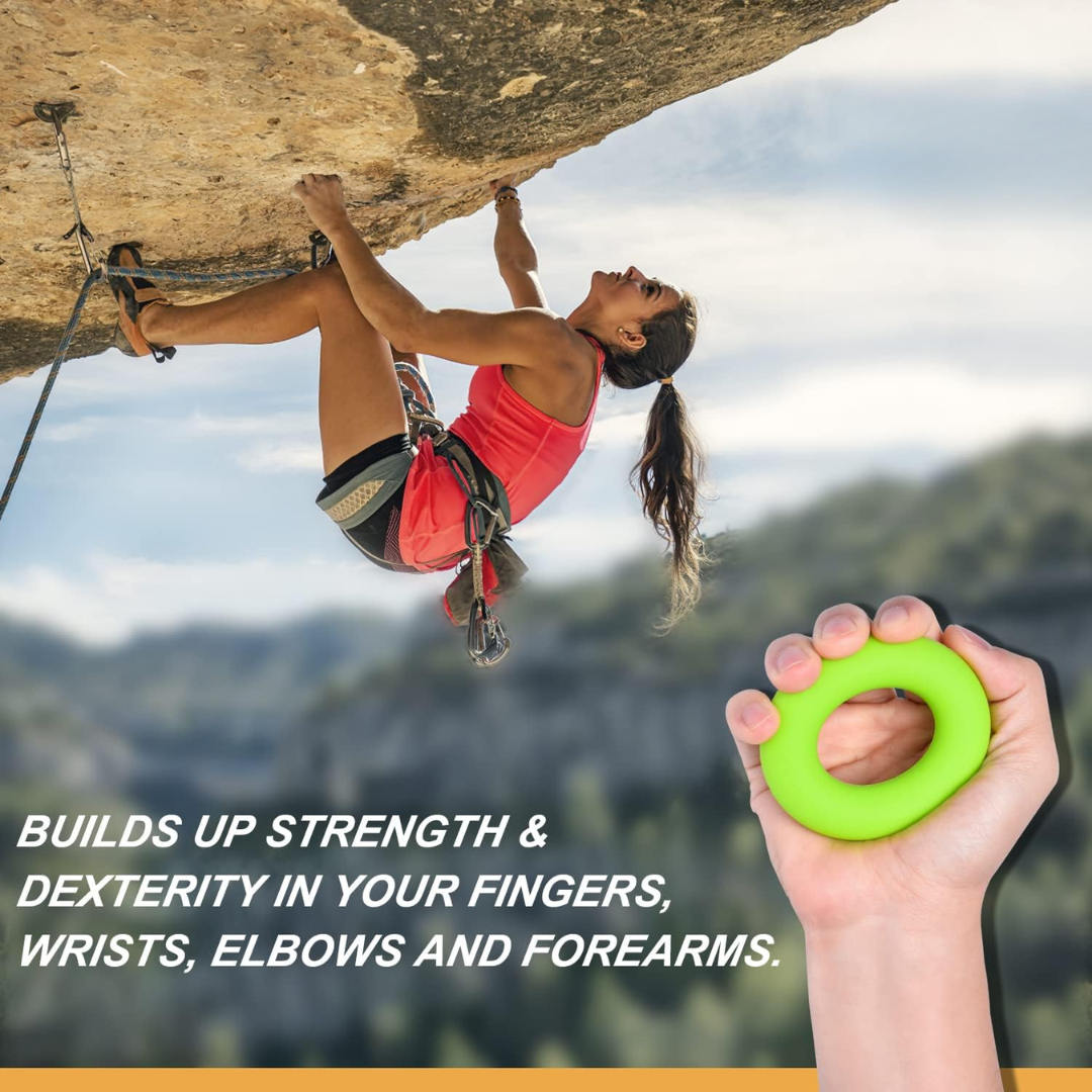 PowerGrip Set – Renforce-Mains Musculation (6 Pièces)