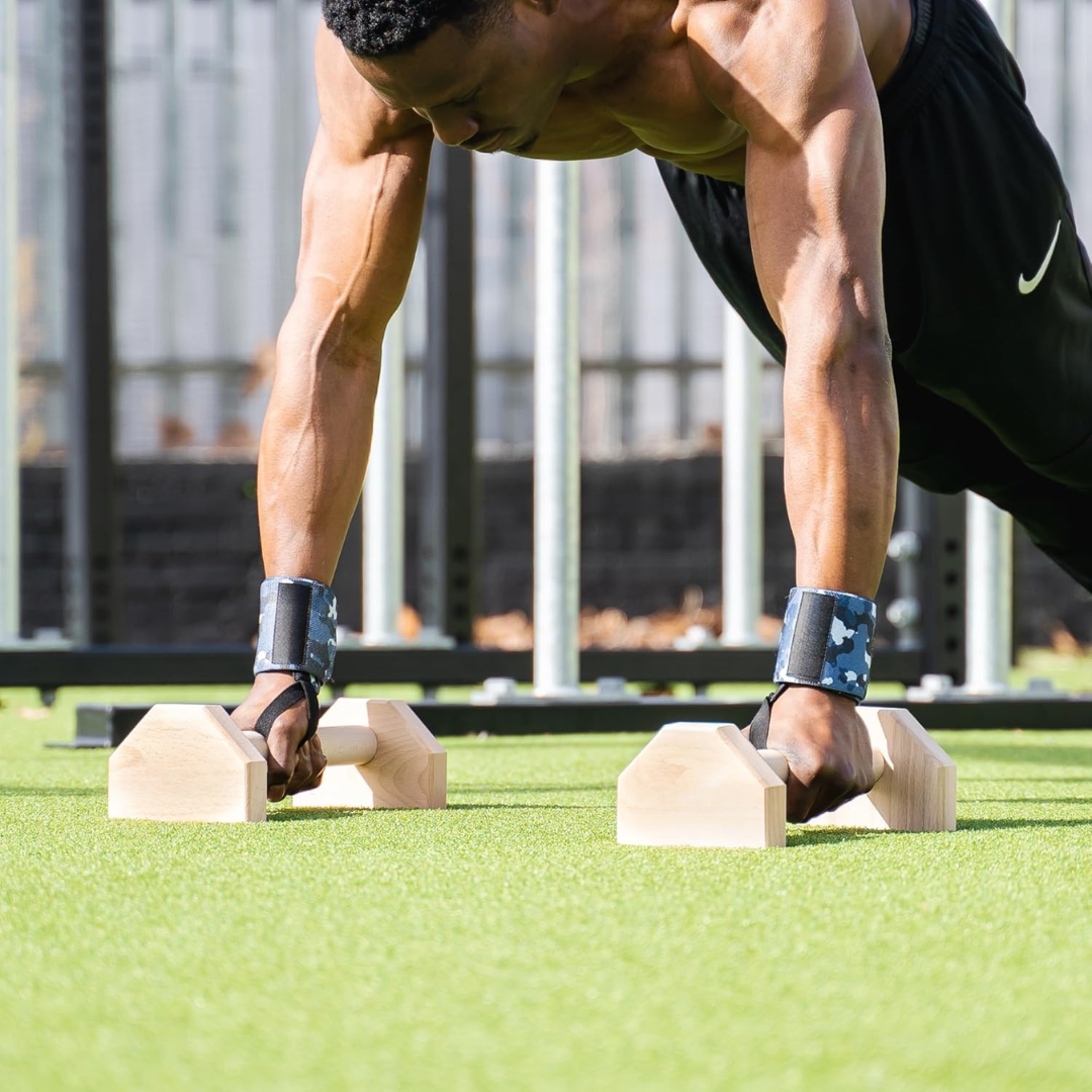 Calisthenics PowerBars – Supports Push-Up Bois Solides