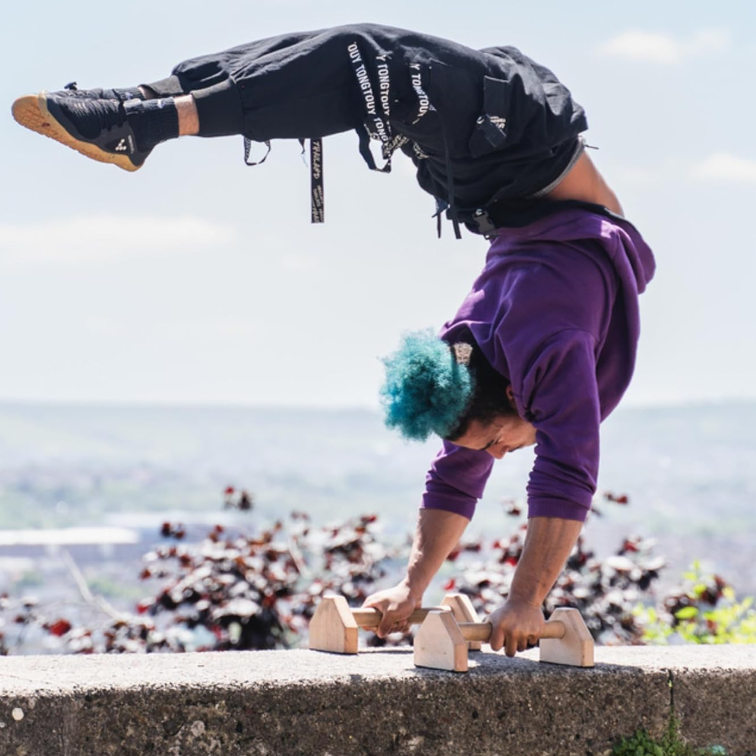 Calisthenics PowerBars – Supports Push-Up Bois Solides