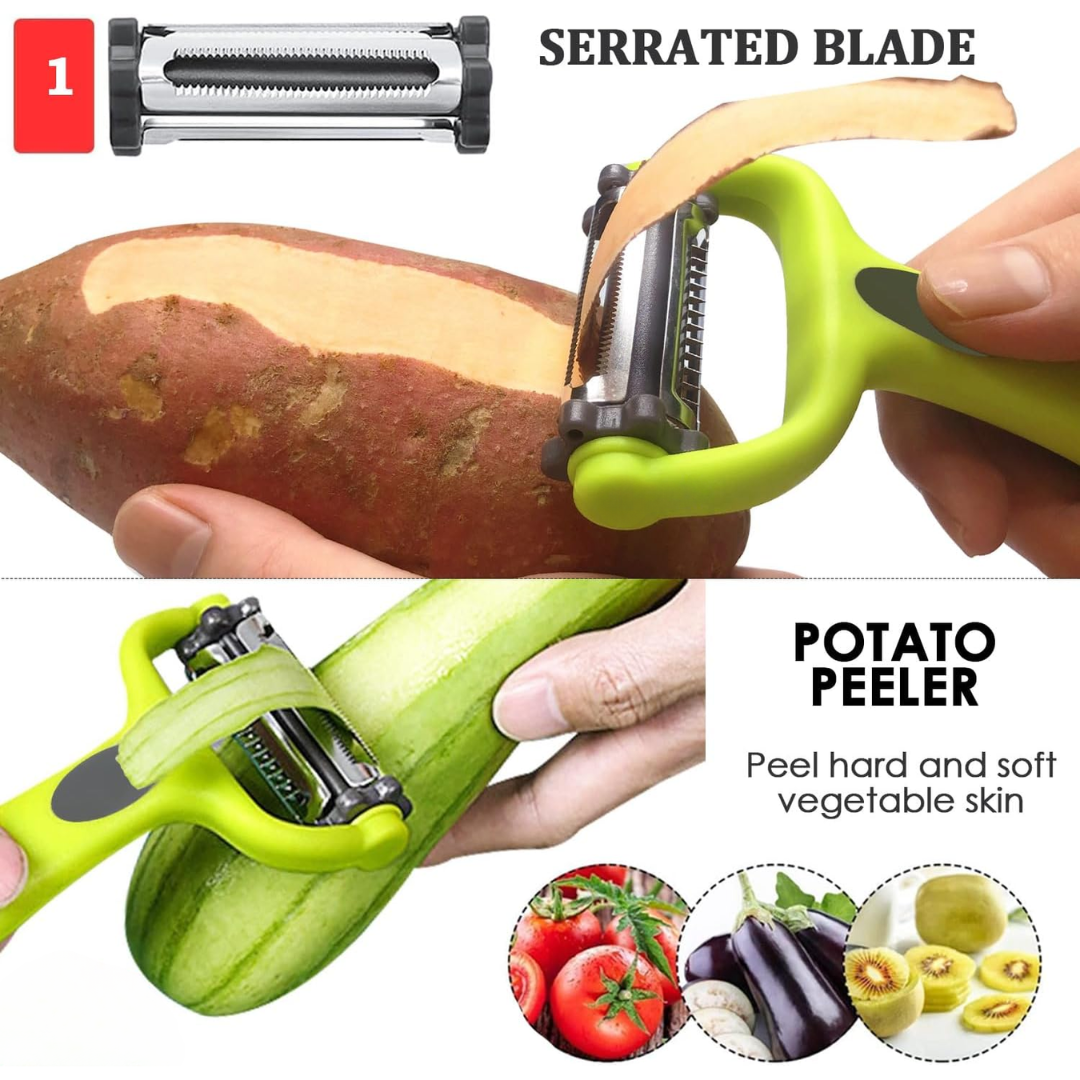 VeggieMaster - Éminceur Julienne 3-en-1
