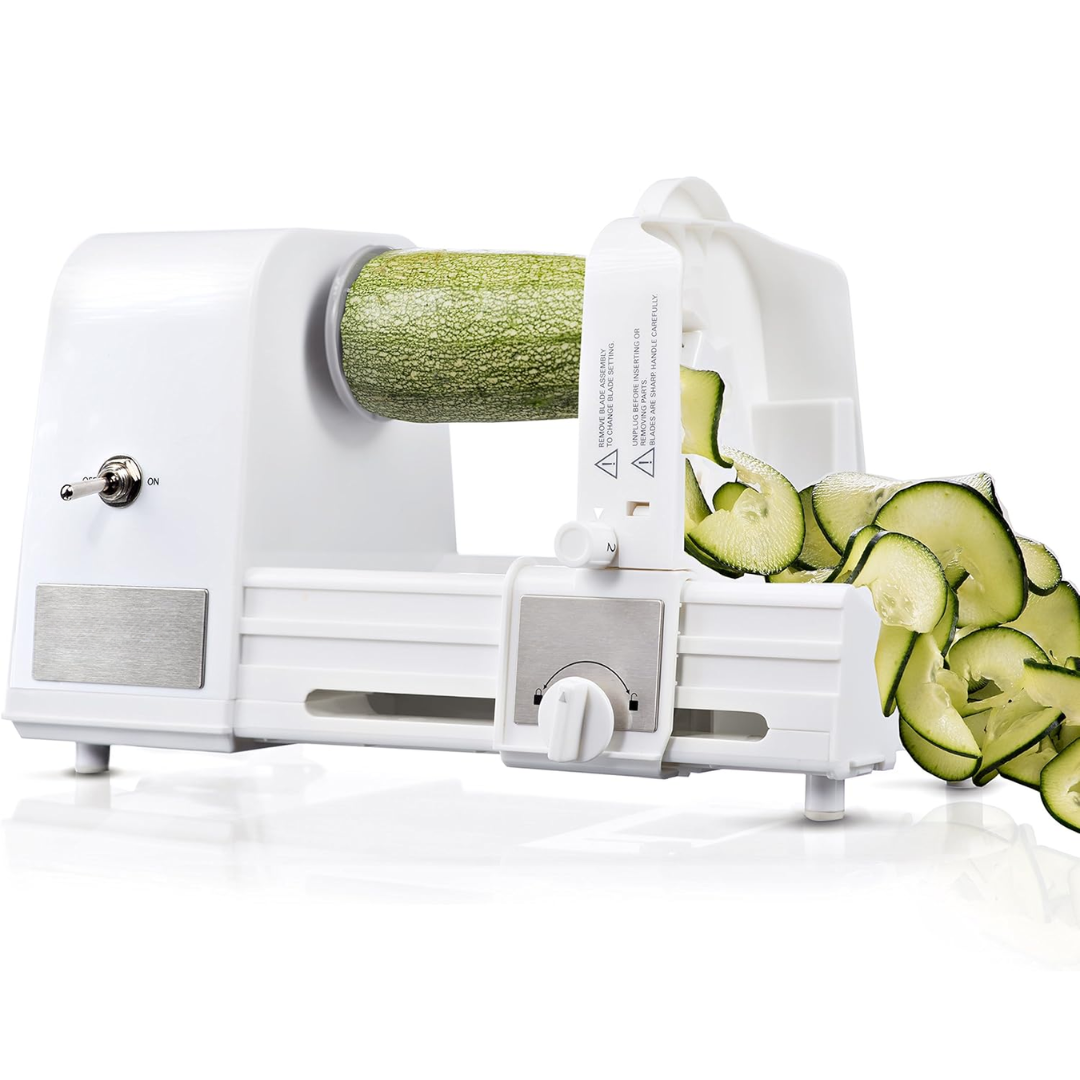 SpiralMaster - Coupe-Légumes Électrique Multifonction