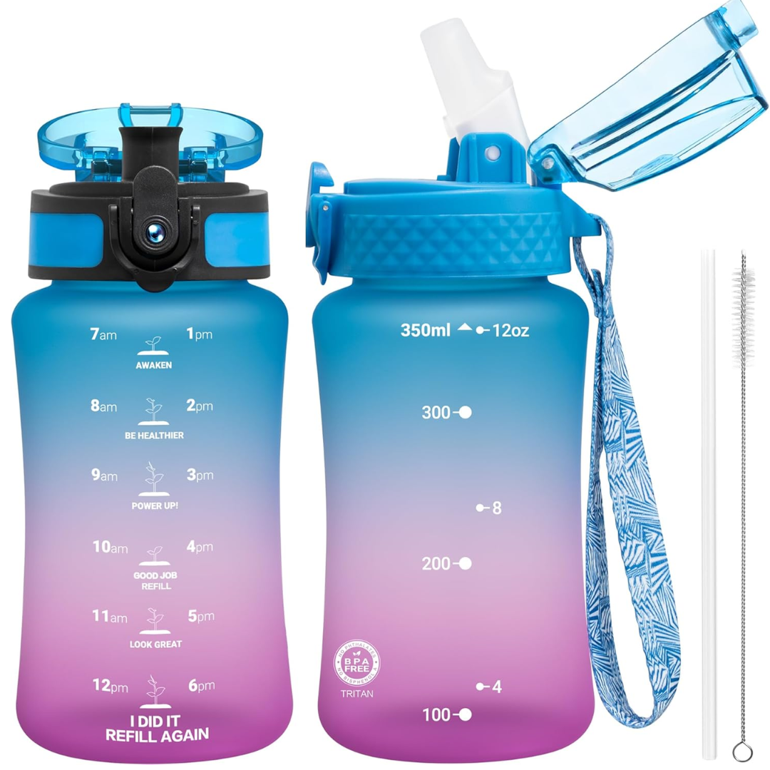 EcoFlow - Gourde Tritan Réutilisable avec Paille