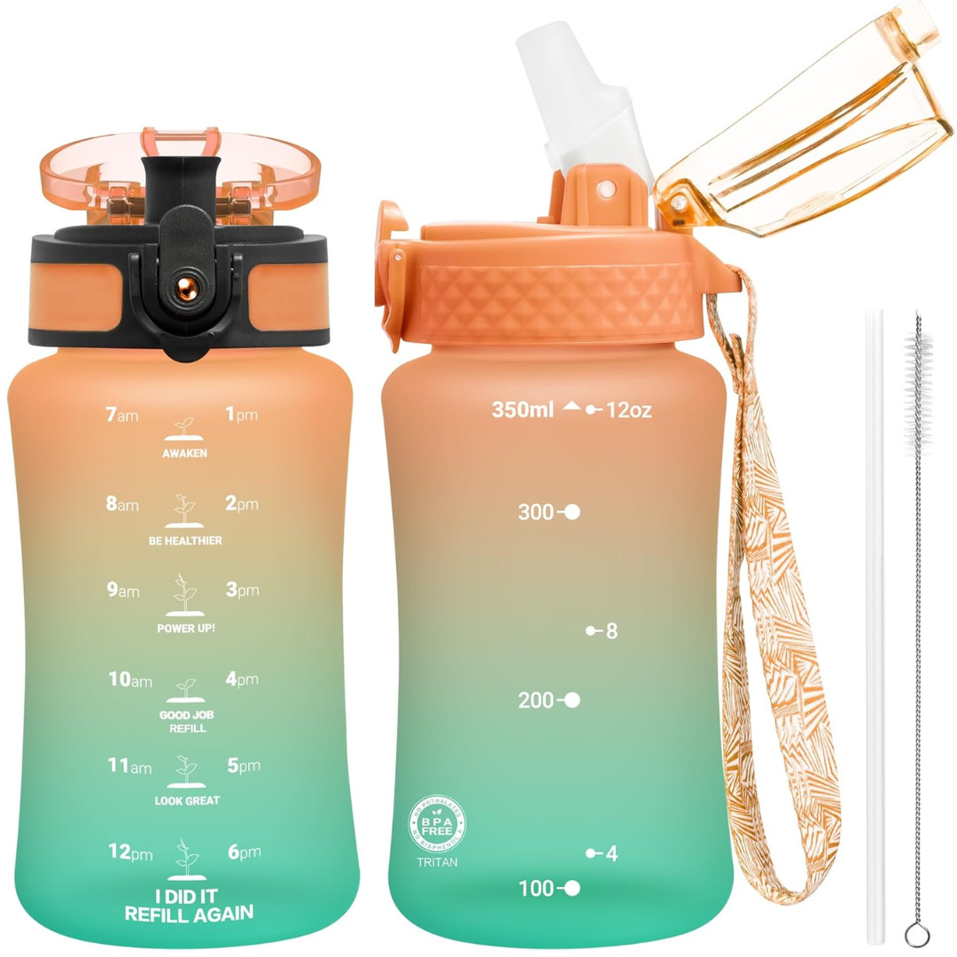 EcoFlow - Gourde Tritan Réutilisable avec Paille