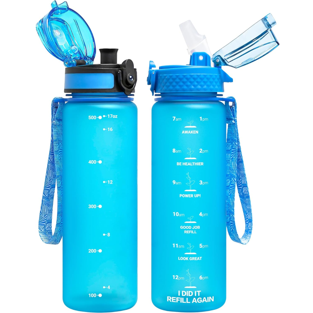 EcoFlow - Gourde Tritan Réutilisable avec Paille