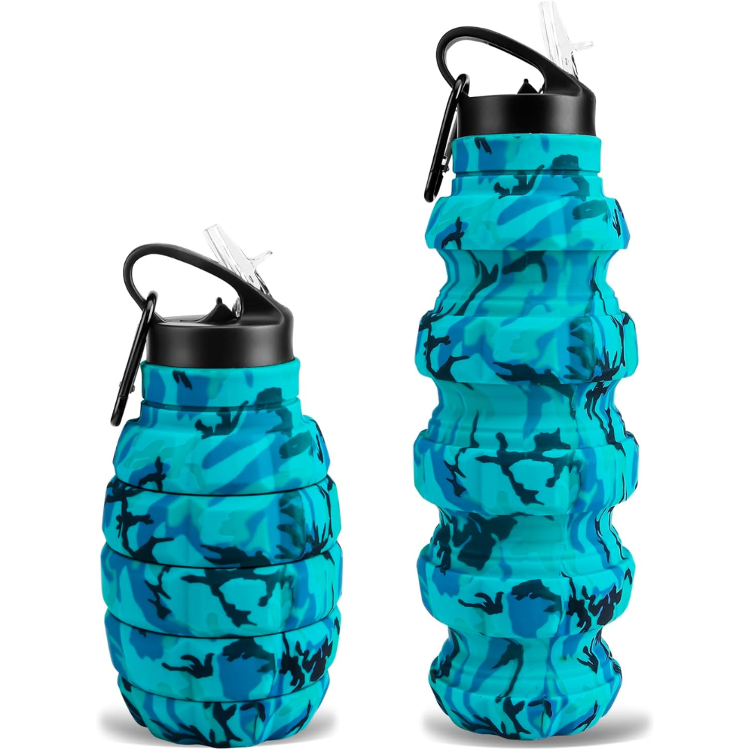 FlexiBottle - Gourde de Voyage Pliable Durable 575ml